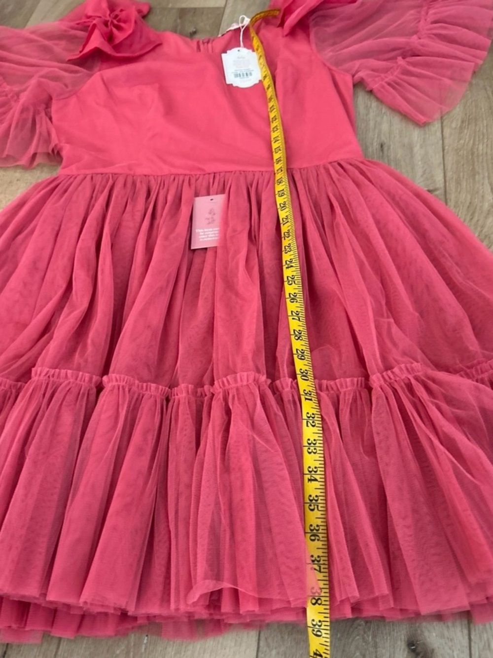 Ivy Citi co. Serine Dress, Size L, Color like Salmon or Pink, New With Tag. - Picture 7 of 12